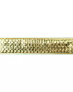 Лента люрекс SAFISA ш.1,5см (01 золото) 25м арт. ГЕЛ-3634-1-ГЕЛ0020256