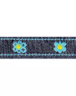 Лента жаккард SAFISA ш.1см, 15м (цвет 03) арт. ГЕЛ-9018-1-ГЕЛ0021087