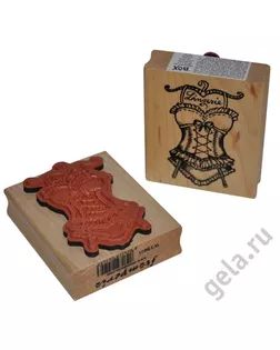 Деревянный штамп "Корсет" арт. ГЕЛ-22753-1-ГЕЛ0051051