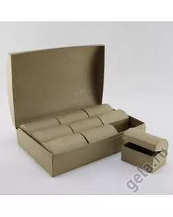 Заготовка для декупажа в наборе 10шт., коробочки для украшений арт. ГЕЛ-23948-1-ГЕЛ0051569