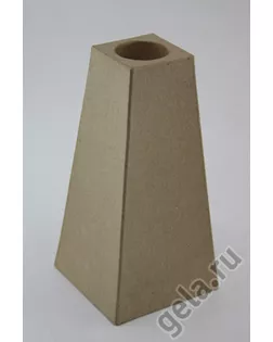 Заготовка для декупажа, подсвечник "Конус малый" арт. ГЕЛ-6983-1-ГЕЛ0051575