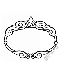 Деревянный штамп "Рамка" арт. ГЕЛ-20502-1-ГЕЛ0052823