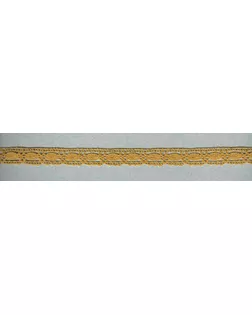 Мерсеризованное х/б кружево ш.1,5см (горчичный) арт. ГЕЛ-11517-1-ГЕЛ0054980