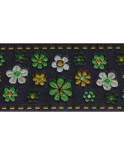 Лента жаккард SAFISA ш.3,3см, 15м (цвет 02) арт. ГЕЛ-17168-1-ГЕЛ0061195