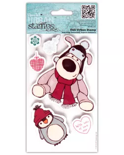 Набор штампов "Буфл и Пингвин" Boofle Christmas арт. ГЕЛ-19276-1-ГЕЛ0061706