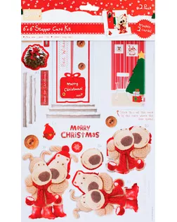 Набор для создания открытки "Рождество дома" арт. ГЕЛ-10093-1-ГЕЛ0061860