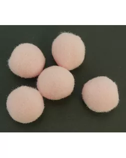 Помпоны декоративные, россыпь, д.2см (св.розовый) уп.100 шт арт. ГЕЛ-12681-1-ГЕЛ0062374