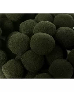 Помпоны декоративные, россыпь, д.2см (черный) уп.100 шт арт. ГЕЛ-6783-1-ГЕЛ0062382