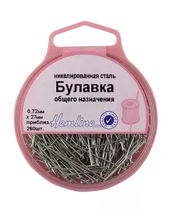 Булавки-гвоздики универсальные в пластиковом контейнере арт. ГЕЛ-21640-1-ГЕЛ0062544