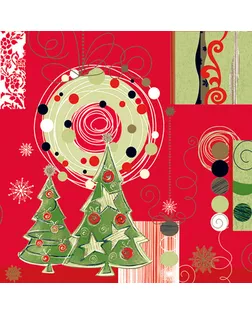 Салфетки - трехслойные, Maki, коллекция "Рождественский обед" арт. ГЕЛ-14850-1-ГЕЛ0068446