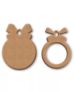 Заготовка для декупажа "Новогодний шарик" арт. ГЕЛ-10500-1-ГЕЛ0070946