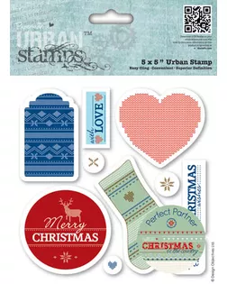 Набор штампов "Бирки" Christmas in the Country арт. ГЕЛ-23423-1-ГЕЛ0071598