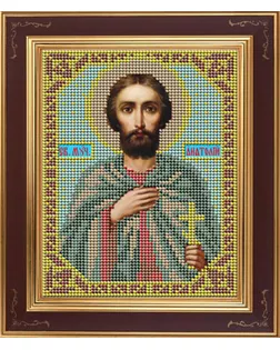 Набор для вышивания бисером Икона "Св. Анатолий" арт. ГЕЛ-316-1-ГЕЛ0075996