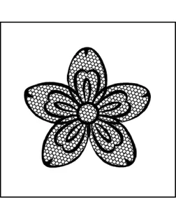 Штамп силиконовый "Цветок" арт. ГЕЛ-21922-1-ГЕЛ0086044