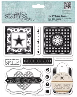 Набор штампов Craft Collection - Pastels арт. ГЕЛ-19473-1-ГЕЛ0088795