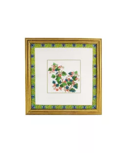 Вышитая картина "Зеленые веточки" арт. ГЕЛ-22892-1-ГЕЛ0090429