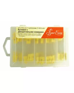 Набор пронумерованных булавок № 11-20 арт. ГЕЛ-24710-1-ГЕЛ0090948