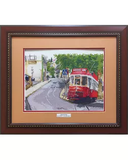 Вышитая картина "По узкой улочке" арт. ГЕЛ-22675-1-ГЕЛ0091268