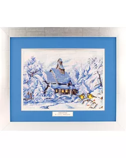 Вышитая картина "Зимняя сказка" арт. ГЕЛ-20251-1-ГЕЛ0091304