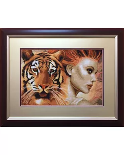 Вышитая картина "Сама о себе" арт. ГЕЛ-5098-1-ГЕЛ0091352