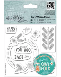 Набор штампов "Пожелания" Owl Folk арт. ГЕЛ-15658-1-ГЕЛ0091545