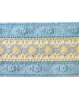 Шитье с мерсеризованным кружевом ш.5см арт. ГЕЛ-6452-1-ГЕЛ0093280