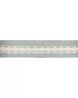 Мерсеризованное х/б кружево ш.2,3см (бежевый/св.розовый) арт. ГЕЛ-18997-1-ГЕЛ0093361