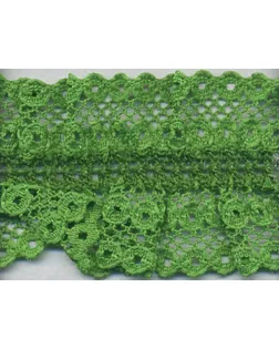 Кружево-рюш на резинке ш.4см (зеленый) арт. ГЕЛ-23614-1-ГЕЛ0096761