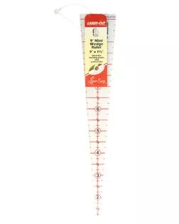 Линейка для мини-клиньев с углом 9°, размером 9" х 1 5/8'' арт. ГЕЛ-12023-1-ГЕЛ0096828