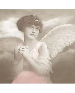 Салфетки трехслойные для декупажа, коллекция "Lunch" Sagen Vintage Design "Молитва ангела" арт. ГЕЛ-12312-1-ГЕЛ0098706