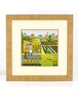 Вышитая картина "Дача. Барбекю" арт. ГЕЛ-3007-1-ГЕЛ0099037