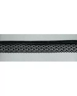 Мерсеризованное х/б кружево ш.3,5см (черный) арт. ГЕЛ-12969-1-ГЕЛ0099186
