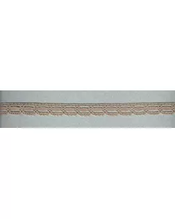 Мерсеризованное х/б кружево ш.1,5см (бежевый) 30м арт. ГЕЛ-11358-1-ГЕЛ0099268