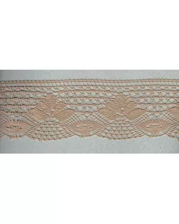 Мерсеризованное х/б кружево ш.7см (бежевый) арт. ГЕЛ-18023-1-ГЕЛ0099275