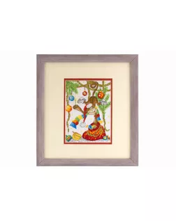 Вышитая картина "Елочная лиана" арт. ГЕЛ-331-1-ГЕЛ0099338