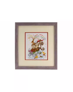 Вышитая картина "Озорная парочка" арт. ГЕЛ-2184-1-ГЕЛ0099340