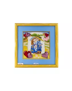 Вышитая картина "Цветок для подруги" арт. ГЕЛ-528-1-ГЕЛ0121580