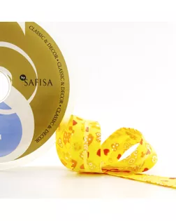 Косая бейка с рисунком SAFISA арт.6528 ш.2см (цвет 109) арт. ГЕЛ-808-1-ГЕЛ0107026
