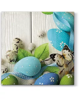 Салфетки трехслойные для декупажа, коллекция "Lunch" PAW Decor Collection "Нежная Пасха" арт. ГЕЛ-1207-1-ГЕЛ0137067