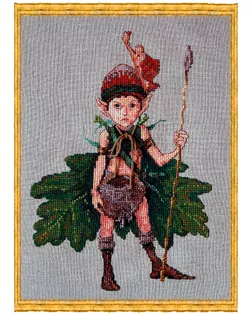 Набор для вышивания "Lutin des Chenes" (Эльф дубового листа) арт. ГЕЛ-1714-1-ГЕЛ0114644