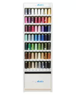 Стенд с наполнением, хлопковая нить SILK FINISH COTTON 2743 м арт. ГЕЛ-7256-1-ГЕЛ0101558
