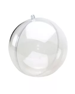 Шар пластиковый разъёмный, 6 см арт. ГЕЛ-7617-1-ГЕЛ0129875
