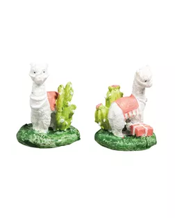 Декоративные фигурки "Ламы" арт. ГЕЛ-8505-1-ГЕЛ0136889