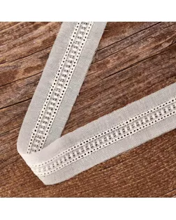 Шитье-вышивка на батисте ш.2см 13м арт. ГЕЛ-8588-1-ГЕЛ0119773