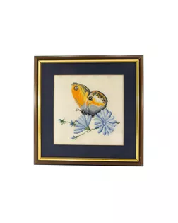 Вышитая картина "Бархатница" арт. ГЕЛ-10010-1-ГЕЛ0121599