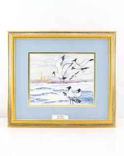 Вышитая картина "Чайки над Невой" арт. ГЕЛ-12281-1-ГЕЛ0132907