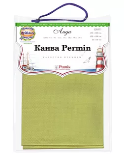 Канва в упаковке Aida 14 ct, 65 х 50 см, цвет №271 арт. ГЕЛ-12355-1-ГЕЛ0102594