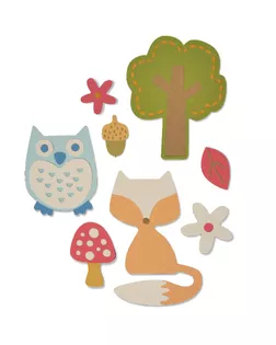 Набор ножей для вырубки Sizzix® Thinlits™ Die Set 12PK Woodland by My Life Handmade арт. ГЕЛ-13761-1-ГЕЛ0109668