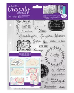 Набор штампов "Женщины в семье" арт. ГЕЛ-14555-1-ГЕЛ0101046