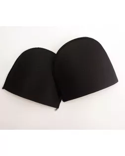 Плечевые накладки полумесяц (S) HKM (черный) арт. ГЕЛ-15328-1-ГЕЛ0113491